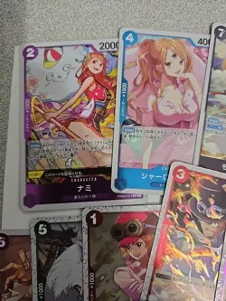 One Piece Card Game 50 Cards Lot ALL HOLO R RARE UC japanese anime etc bp929 - Image 2