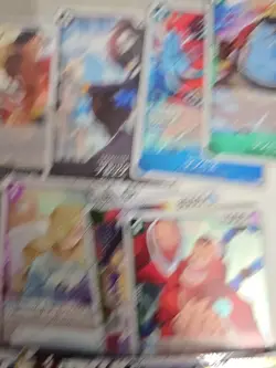 One Piece Card Game 50 Cards Lot ALL HOLO R RARE UC japanese anime etc bp929 - Image 4