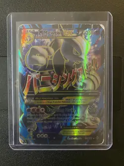 M Mewtwo EX - 63/162 - Mega - Ultra Rare - XY BreakThrough - Pokemon TCG Card HP - Image 1