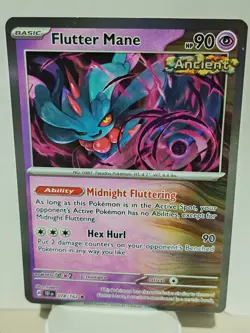 078/162 FLUTTER MANE | RARE HOLO | TEMPORAL FORCES POKEMON CARD - Image 1