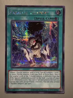 YUGIOH PARALLEL TELEPORT ASIA ENGLISH EDITION DUAD-AE059 SECRET RARE - Image 1