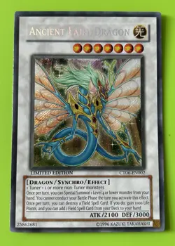 CT06-EN002 Ancient Fairy Dragon Secret Rare Limited Edition NM Yugioh Card - Image 1