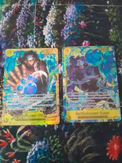 One Piece Card Game Legacy of the Master -Bartholomew Kuma Secret Rare Bundle - Image 1