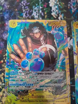 One Piece Card Game Legacy of the Master -Bartholomew Kuma Secret Rare Bundle - Image 2