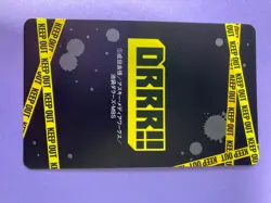Anime Playing Card Durarara!! Simon Brezhnev 6 of Spades 2010 Japanese F/S - Image 4