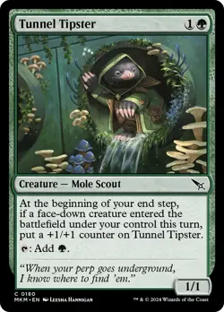 🧙Tunnel Tipster C 0190 Foil MKM Murder at Karlov Manor Mtg - Image 1