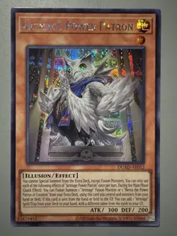 YUGIOH ARTMAGE POWER PATRON ASIA ENGLISH EDITION DUAD-AE012 SECRET RARE - Image 1