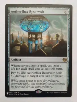MTG - Aetherflux Reservoir - The List (KLD 192/264) - Regular Rare - Storm - Image 1