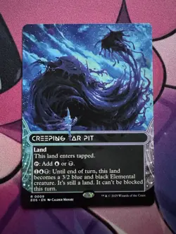 CREEPING TAR PIT mtg NM-M Edge of Eternities: Stellar Sights 1 Rare - Image 1