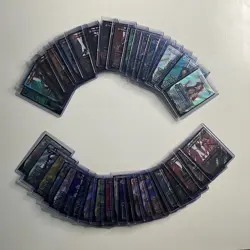 MTG Final Fantasy Complete Set *Surge Foil* Borderless Characters (40/40) NM/MT - Image 1
