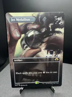 MTG MH3 Modern Horizons 3 Jet Medallion Borderless Rare Regular NM - Image 1