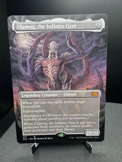 MTG 2X2 Double Masters 2022 Ulamog the Infinite Gyre Borderless Regular Rare NM - Image 1