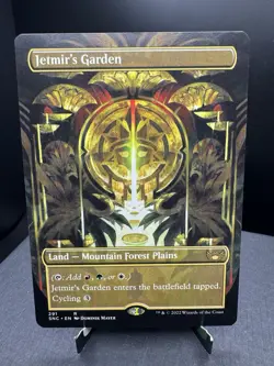 MTG Streets of New Capenna Jetmir's Garden Borderless Regular Rare NM - Image 1