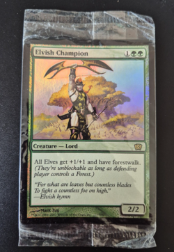 MTG Elvish Champion - Foil - Magic The Gathering - NEW & SEALED - Image 1