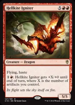 Hellkite Igniter - Light Play MTG Commander 2016 Edition - Image 1