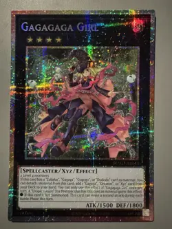 YUGIOH GAGAGAGA GIRL (XYZ SPELLCASTER) ASIA ENGLISH EDITION DUAD-AE043 PSER - Image 1
