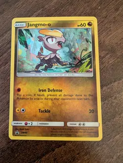 Jangmo-o SM40 Sun & Moon Holo Black Star Promo Pokemon TCG - Image 1