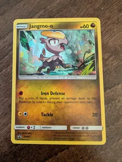 Jangmo-o SM40 Sun & Moon Holo Black Star Promo Pokemon TCG - Image 2