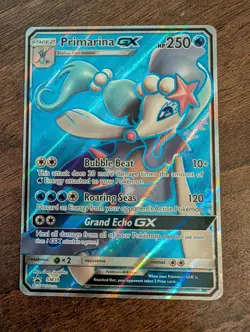 Primarina GX SM39 Sun & Moon Full Art Ultra Rare Promo Pokemon TCG Standard Size - Image 2