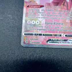 Pokemon TCG Karte - Psiana VMax 270/264 Fusionsangriff Deutsch NM - Image 4