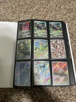 Huge Pokemon Binder Collection Lot X222 SIR IR GENESECT BLACK BOLT WHITE FLARE + - Image 1