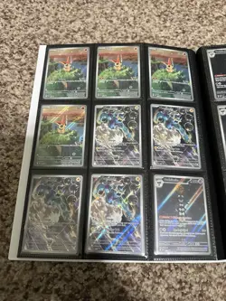 Huge Pokemon Binder Collection Lot X222 SIR IR GENESECT BLACK BOLT WHITE FLARE + - Image 4