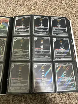 Huge Pokemon Binder Collection Lot X222 SIR IR GENESECT BLACK BOLT WHITE FLARE + - Image 5