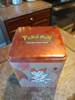 Pokemon TCG Fire Stacking Tin 2022 - 3 booster packs, 1 Coin (Sealed) Charizard - Image 4