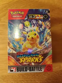 Pokemon TCG Surging Sparks Build And Battle Box Sealed Brand New - Image 1