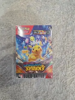 Pokemon TCG Surging Sparks Build And Battle Box Sealed Brand New - Image 1