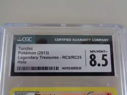 Pokemon Slab Torchic RC5/RC25 Englisch - CGC 8.5 NM/Mint+ (8604) - Image 2