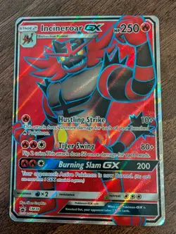 Incineroar GX SM38 Sun & Moon Full Art Ultra Rare Promo Pokemon Standard Size NM - Image 1