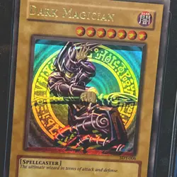 Yugioh CGC 7.5 FOIL SHIFT MISPRINT Dark Magician SDY-006 ERROR Ultra Rare - Image 2