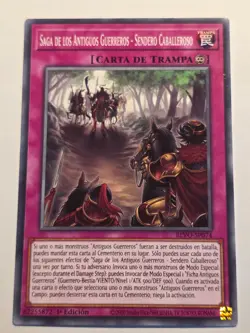 Ancient Warriors Saga - Chivalrous Path●COMMON●YUGIOH●BLVO●SPANISH●MORALES - Image 1