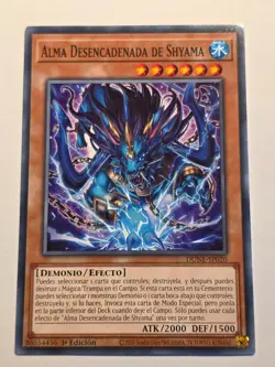 Unchained Soul of Shyama●YUGIOH●DUNE●SPANISH●COMMON●1st●NM●MORALES - Image 1
