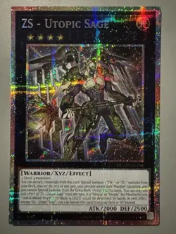 YUGIOH ZS - UTOPIC SAGE (XYZ) ASIA ENGLISH EDITION DUAD-AE104 PSER - Image 1