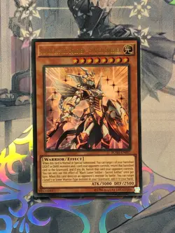 BOSH-EN097 Black Luster Soldier - Sacred Soldier Ultra Rare UNL Ed NM YuGiOh TCG - Image 1