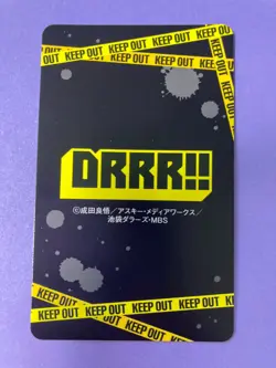 Anime Playing Card Durarara!! Shinra Masaomi Kida King of Hearts 2010 Japanese - Image 4