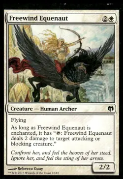 Freewind Equenaut Duel Decks MTG Magic the Gathering card - Image 1