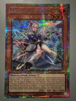YUGIOH ARTMAGE LITERA (EFFECT) ASIA ENGLISH EDITION DUAD-AE011 PSER - Image 1