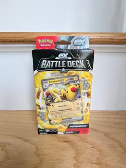 Pokemon Trading Card Game Battle Deck Ampharos EX 60 Cards 2023 Sealed Level 1 - Image 1