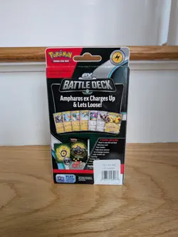 Pokemon Trading Card Game Battle Deck Ampharos EX 60 Cards 2023 Sealed Level 1 - Image 2