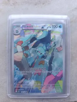 Dewott 106/086 Pokemon Card TCG White Flare Holo Near Mint / Mint - Image 2