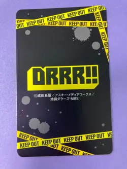 Anime Playing Card Durarara!! Shinra Kishitani Jack of Hearts 2010 Japanese F/S - Image 5