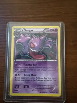 Pokemon Gengar Holo Card 60/162 Breakthrough XY - Image 1