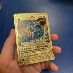 CHARIZARD V Gold Metal Foil Pokemon Card, HP 508 - Image 4
