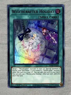 MP20-EN226 Witchcrafter Holiday - Ultra Rare 1st Edition Near Mint YuGiOh Card - Image 1