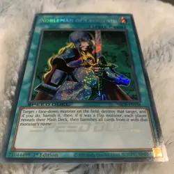 Yugioh Nobleman Of Crossout SBCB-EN138 Secret Rare 1st Edition Holo NM - Image 3