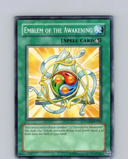 Yu-Gi-Oh TCG Emblem Of The Awakening STON-EN044 Unlimited Common Card LP-NM - Image 1