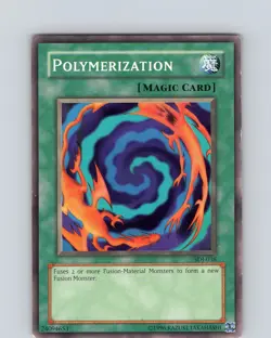 Yu-Gi-Oh TCG Polymerization SDJ-036 Unlimited Regular Common Card Played LP - Image 1